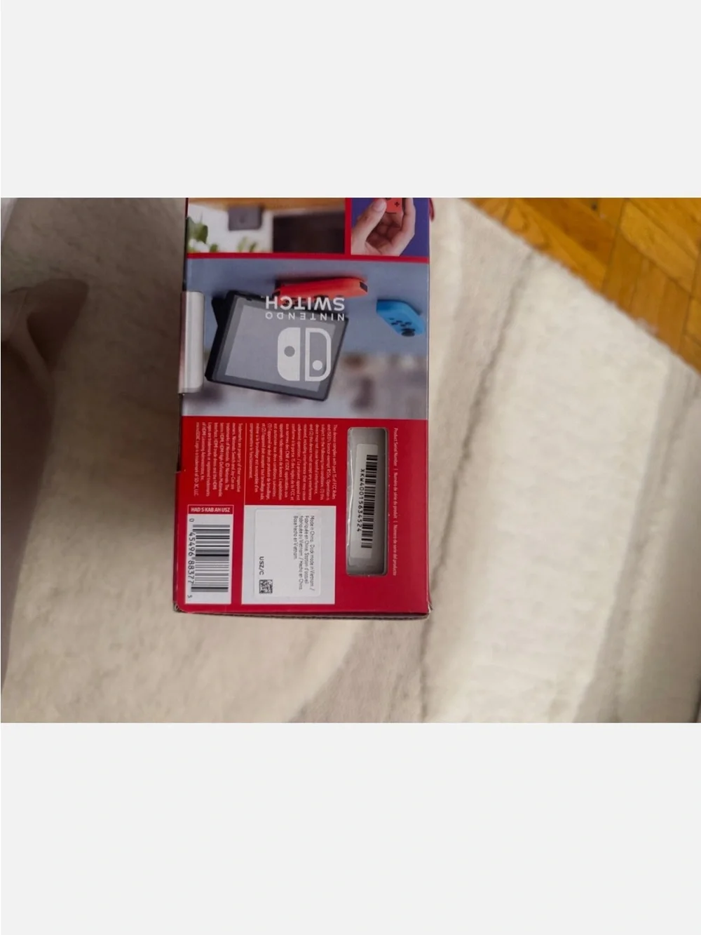 Nintendo Switch Console with Neon Blue & Neon Red Joy‑Con Controllers